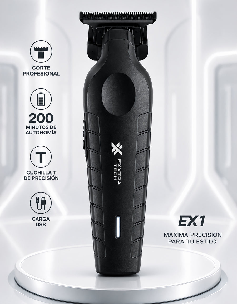 Máquina Cortapelo Recargable USB-C color Negro