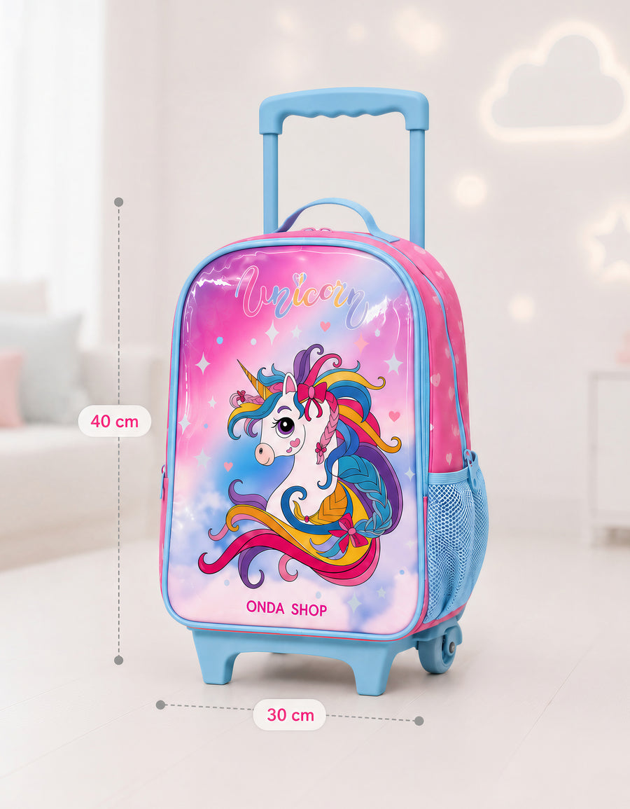 Mochila con Ruedas Tipo Trolley 40 × 30 × 15 cm