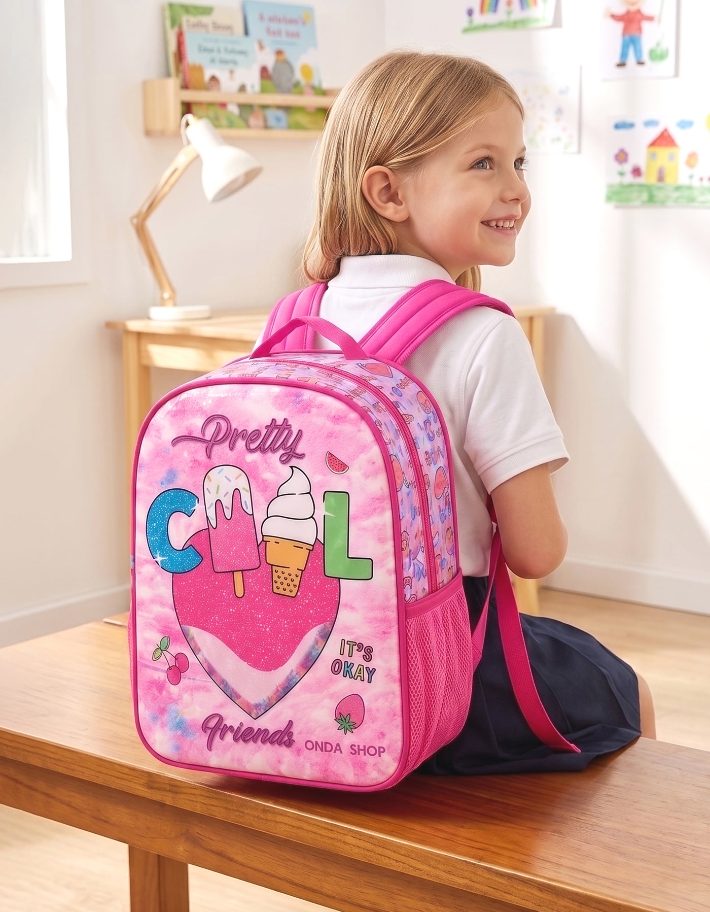 Mochila Escolar y Casual 40 × 30 × 15 cm