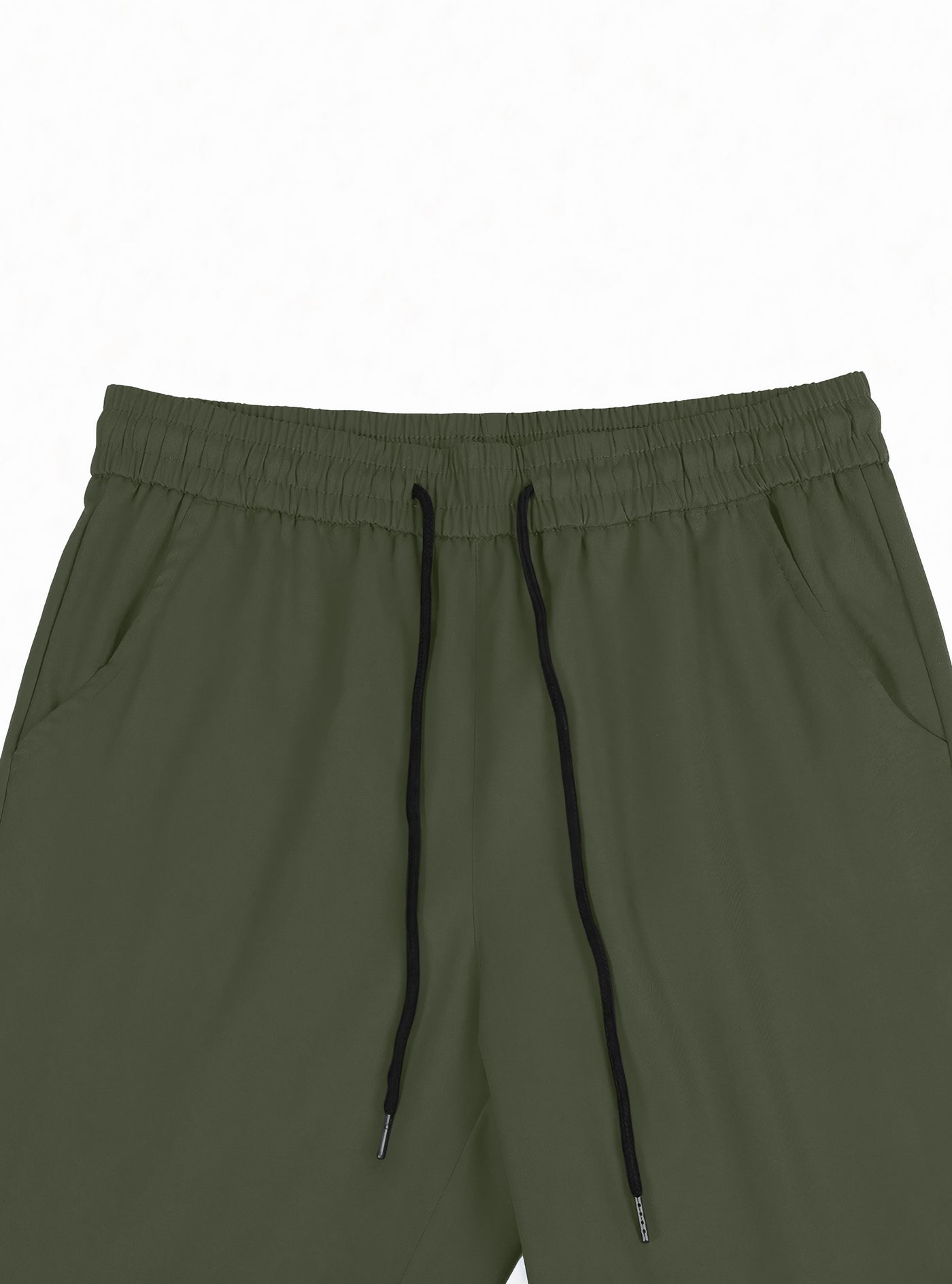 Pantalones Jogger Slim Fit Hombre Deportivos Casuales color Verde Militar