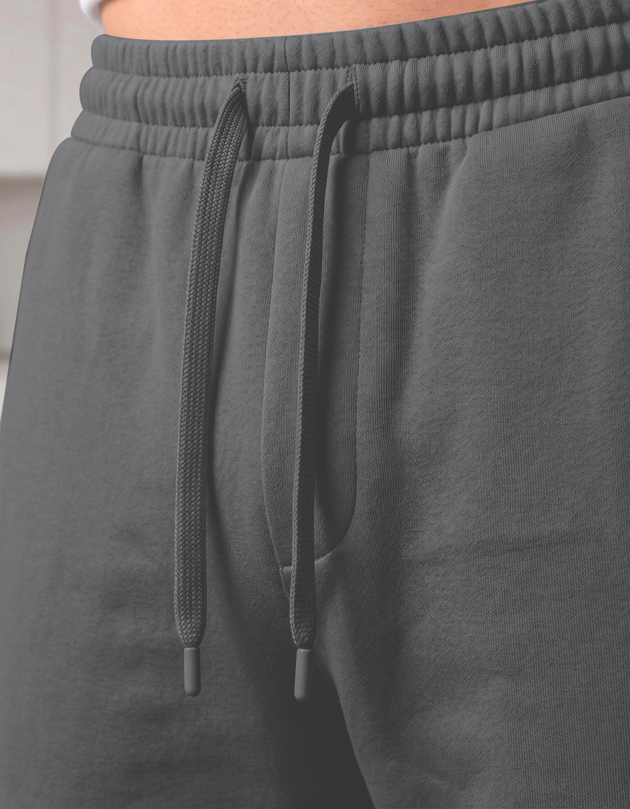 Pants Jogger Hombre Fleece con Bolsillos color Gris Oxford