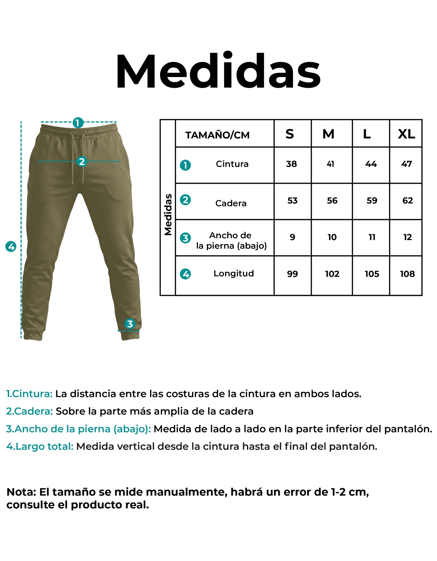 Pants Jogger Hombre Fleece con Bolsillos color Taupe