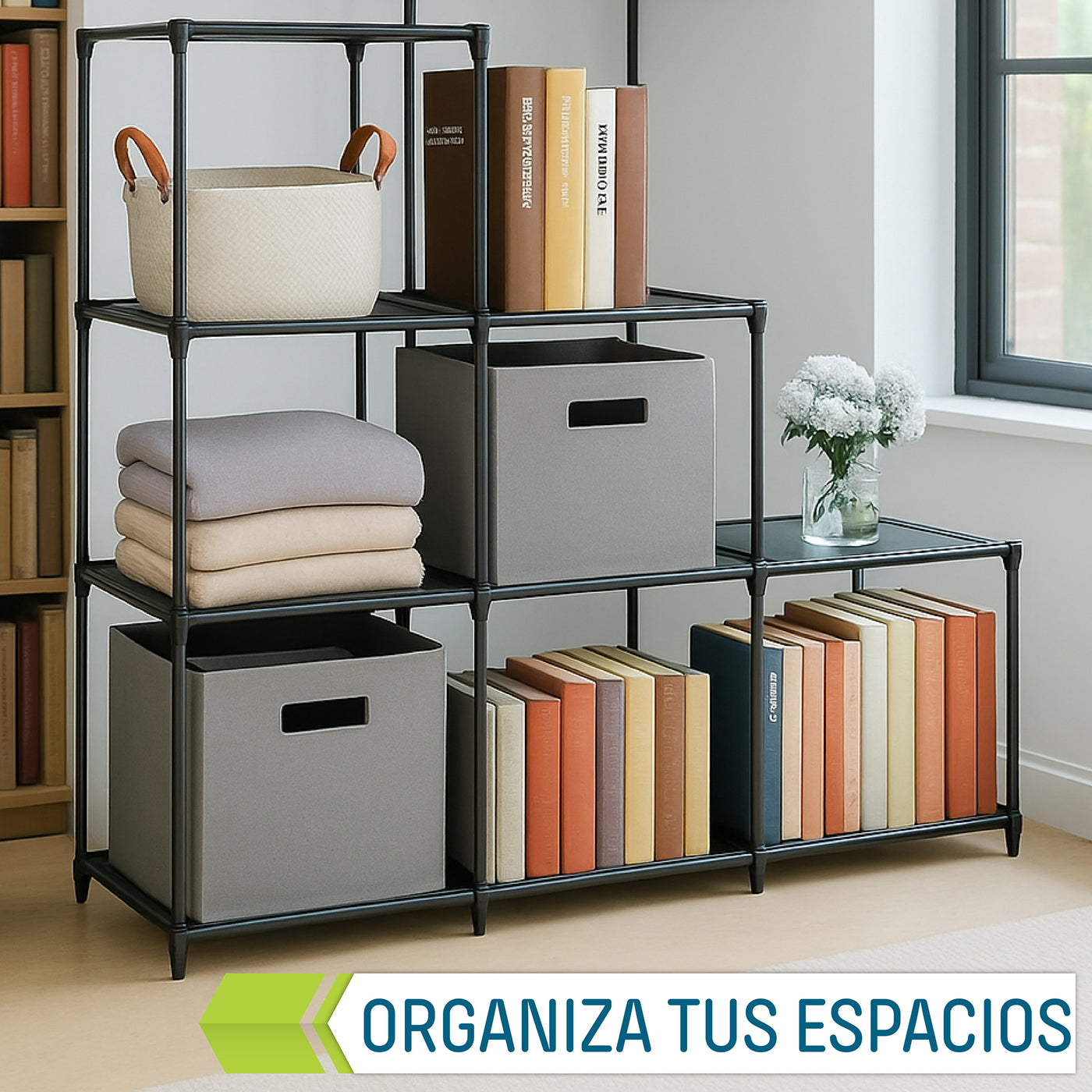 Rack de Almacenamiento Metálico 103 × 36 × 107 cm