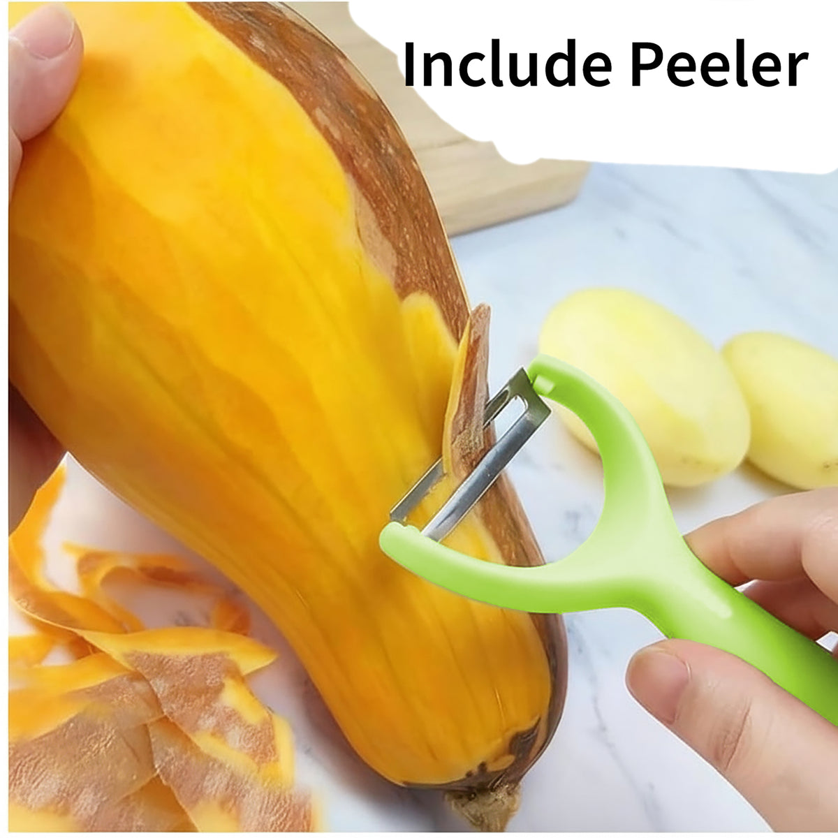 Rebanador de Verduras Multiusos · Set 16 Piezas