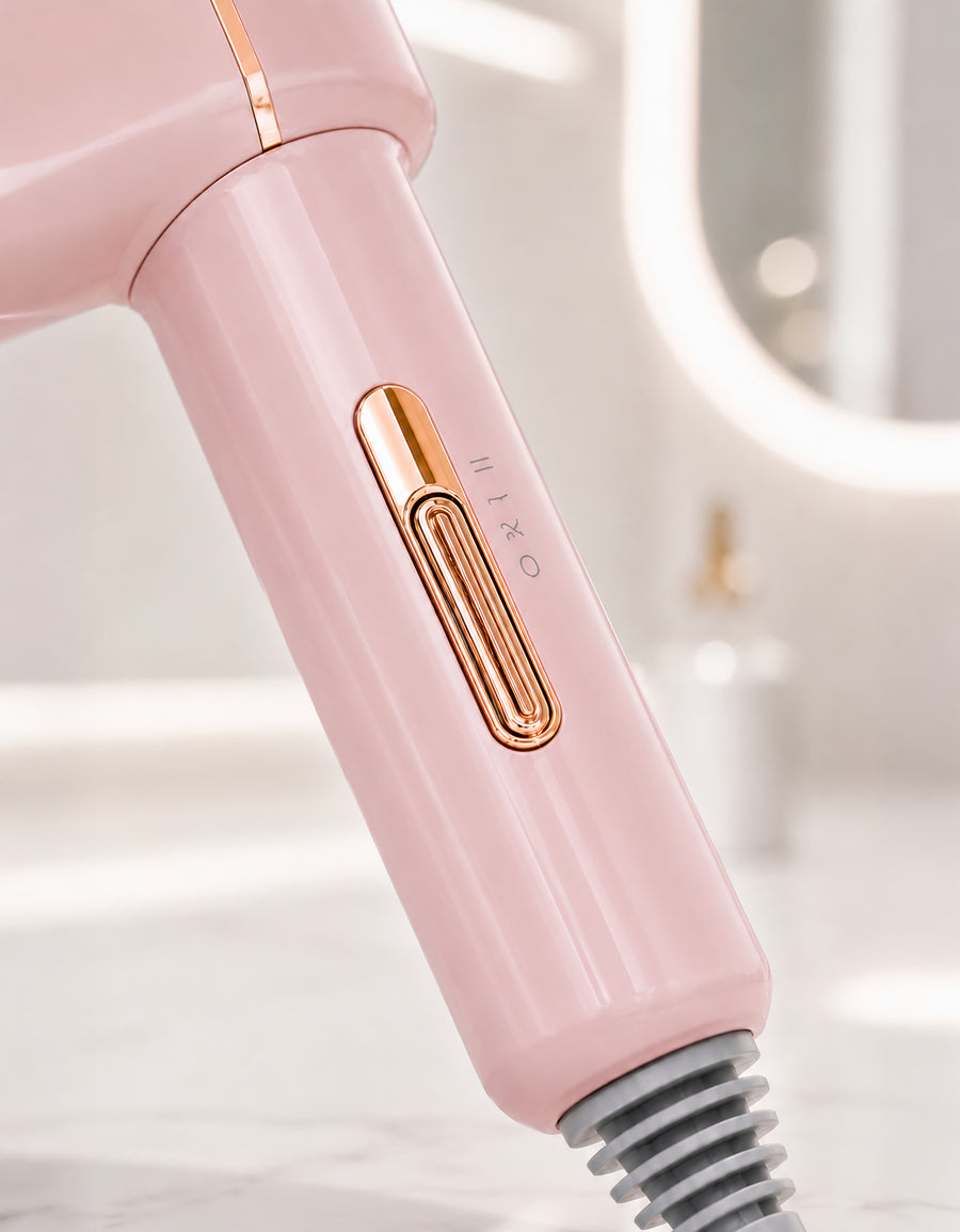 Secadora de Cabello 2000 W con Difusor color Rosa