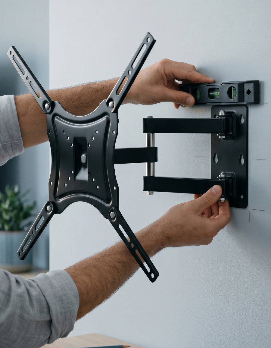 Soporte de Pared para Pantalla 14 a 55 Pulgadas · Con Inclinación