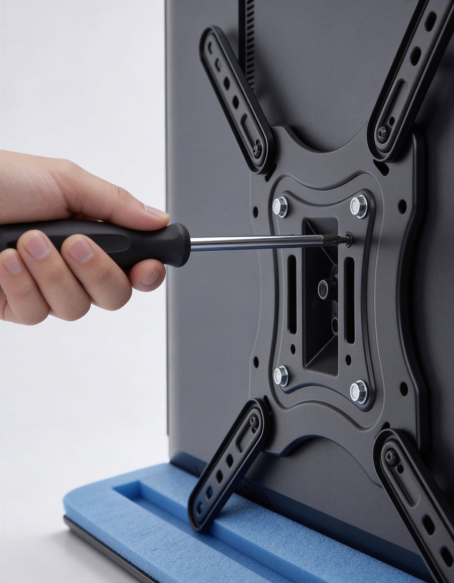 Soporte de Pared para Pantalla 14 a 55 Pulgadas · Con Inclinación