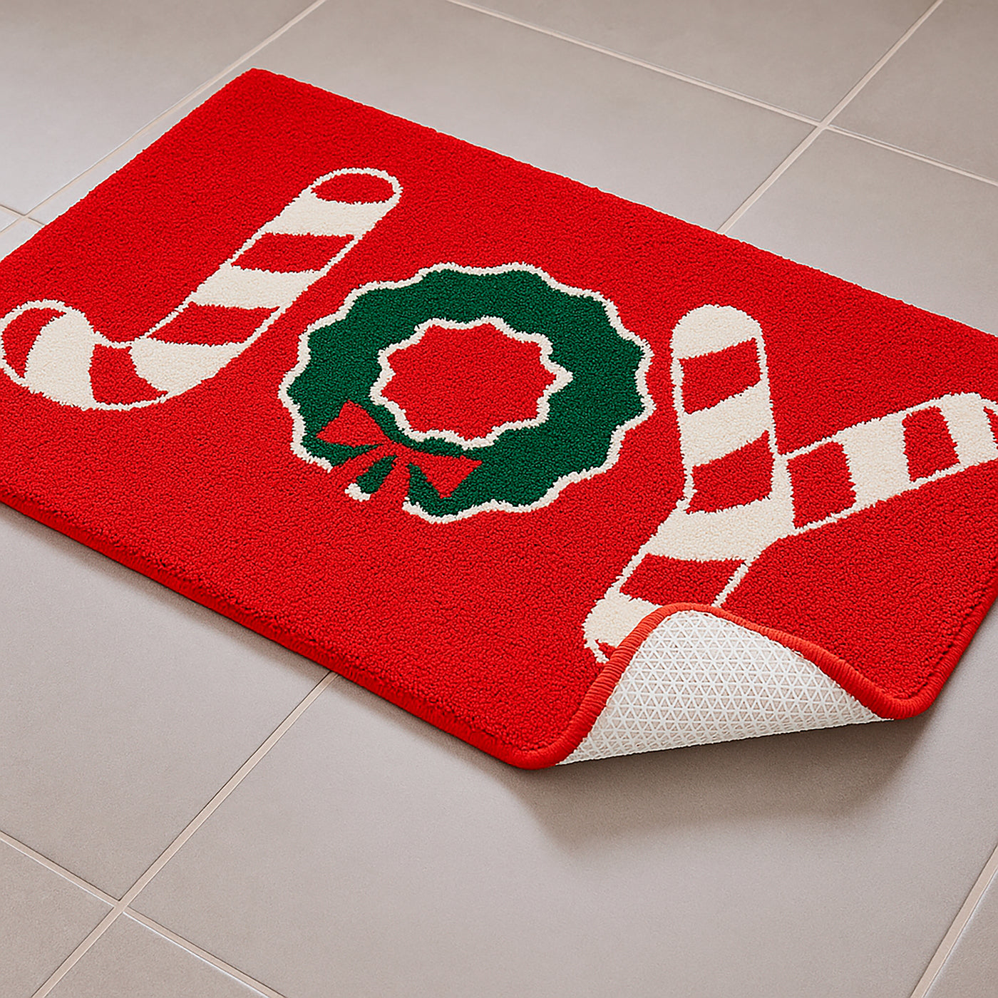 Tapete Decorativo de Chenilla 65 × 45 cm
