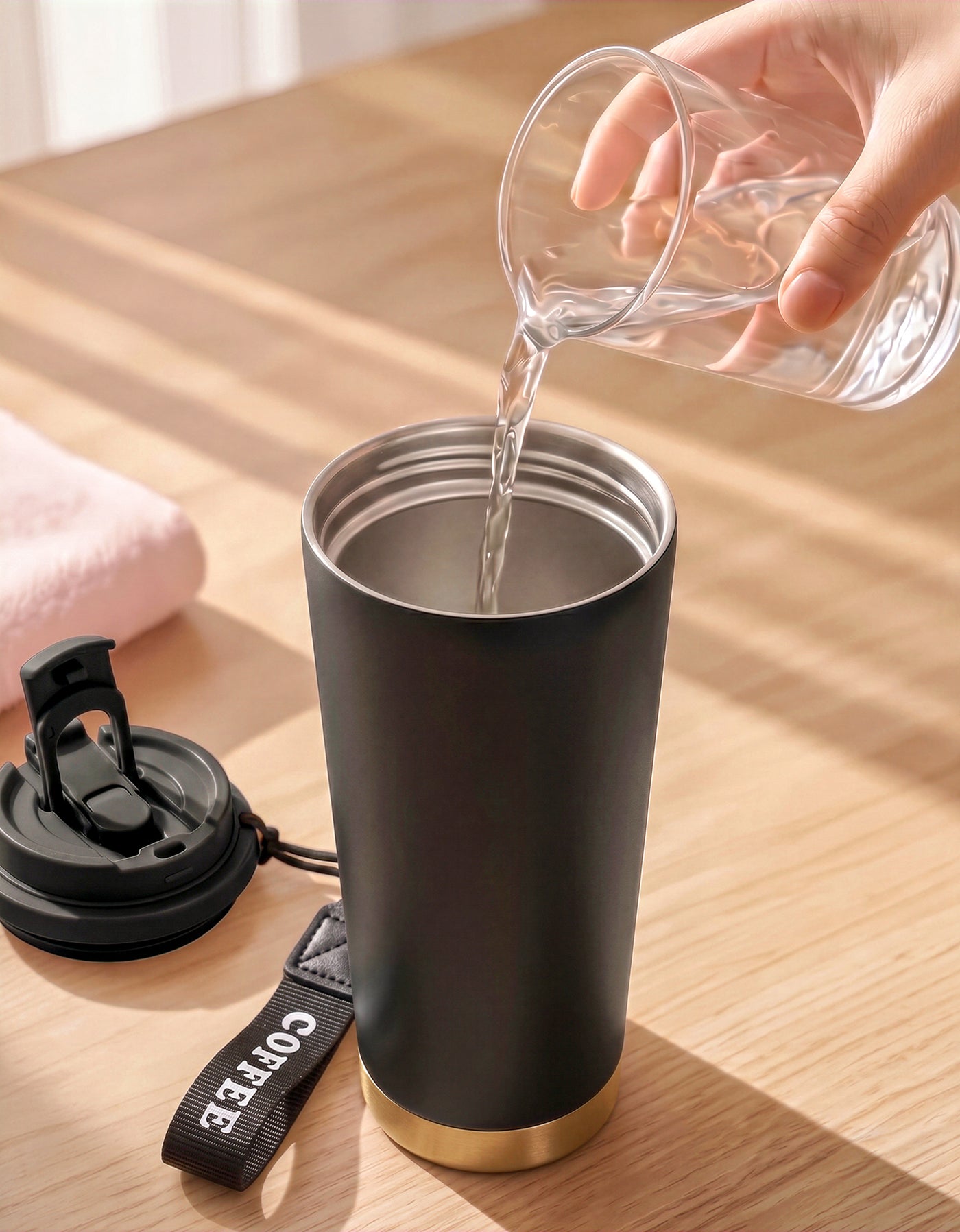 Vaso Térmico 500 ml con Tapa
