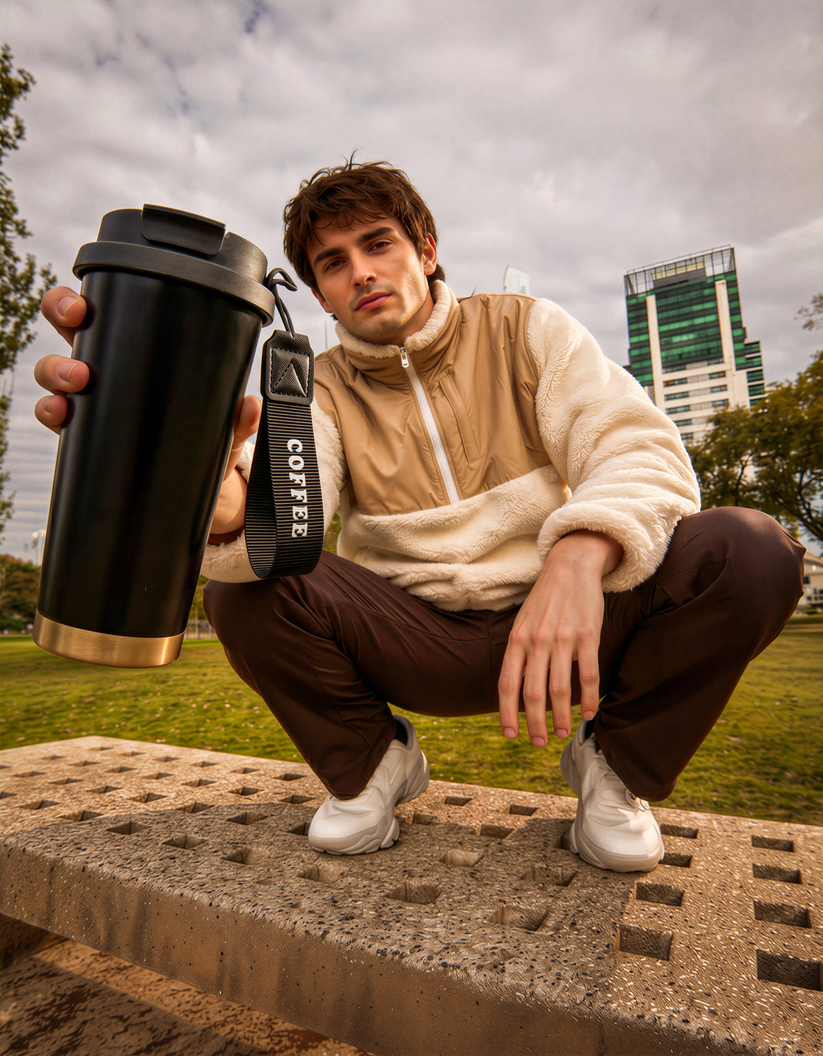 Vaso Térmico 500 ml con Tapa